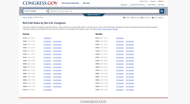 US Legislation