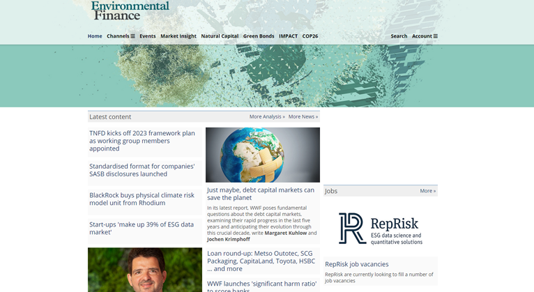 Environmental Finance
