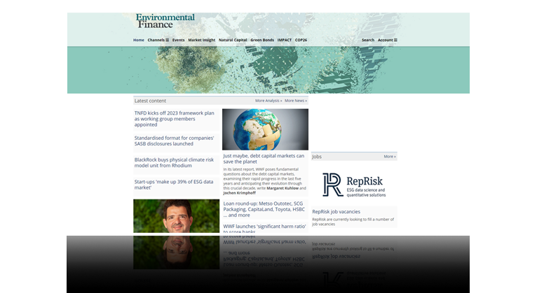 Environmental Finance