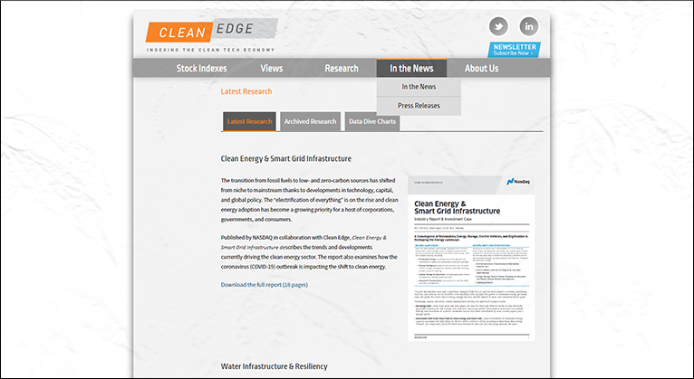 Clean Edge Research