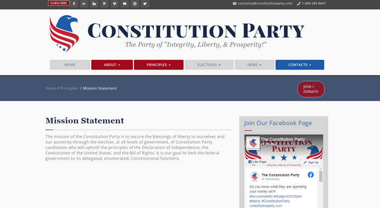 Constitution Pary
